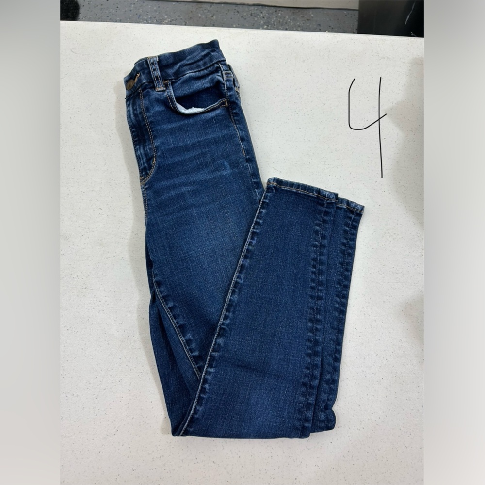 American Eagle Outfitters Dark Blue Women Jeggings - Size 4 Short